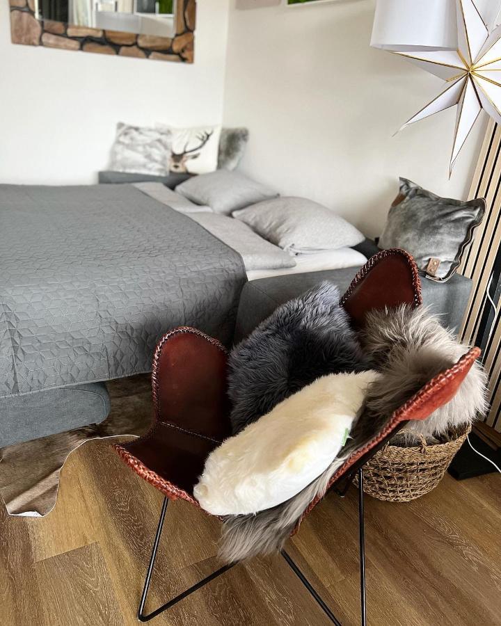 U Jelena Harrachov - Rodinny Apartman U Lesa S Garazi Eksteriør billede