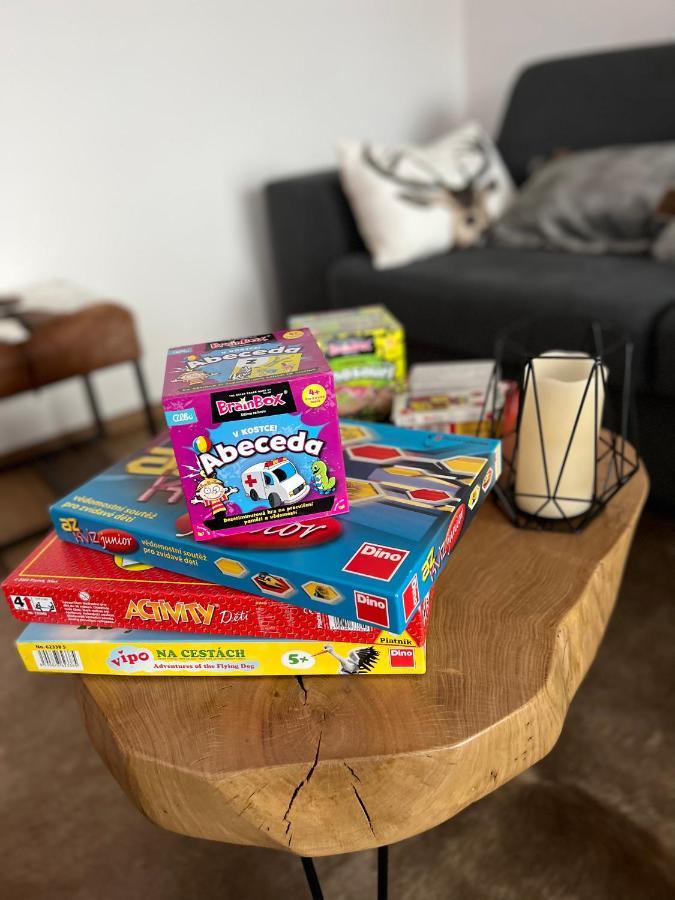 U Jelena Harrachov - Rodinny Apartman U Lesa S Garazi Eksteriør billede
