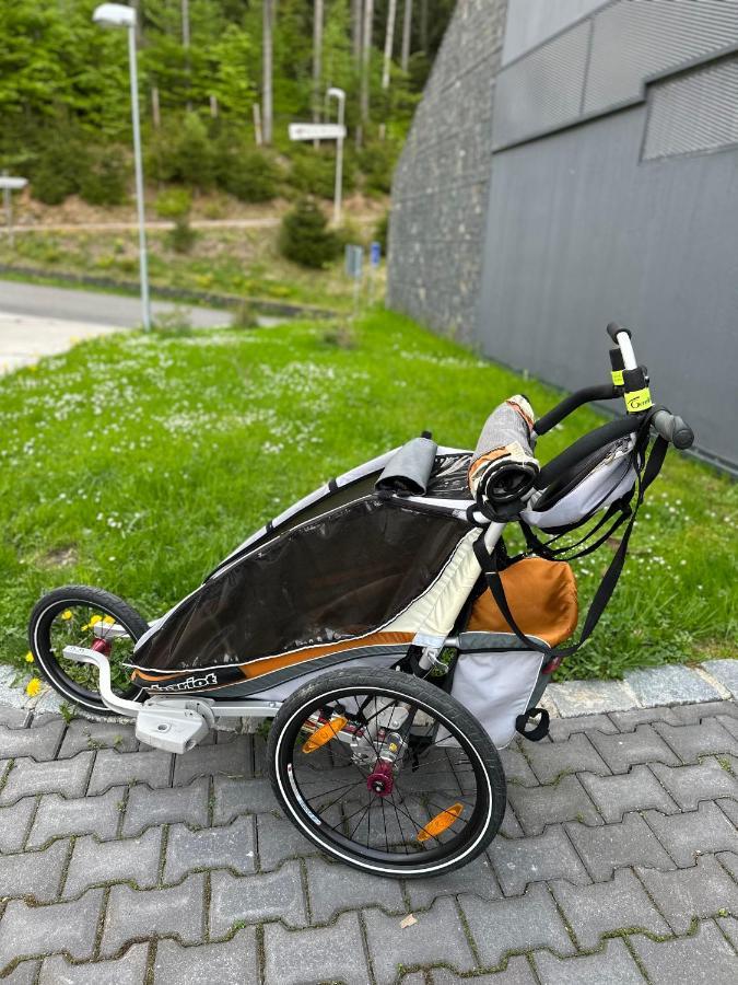 U Jelena Harrachov - Rodinny Apartman U Lesa S Garazi Eksteriør billede